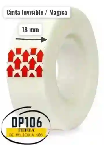 Cinta Magica / Invisible 18 Mm X 25 M 1 Und