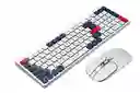 Combo Teclado Y Mouse Recargable Inalambrico Havit Kb830wb-sp