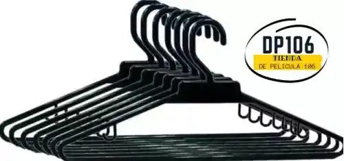 Ganchos De Ropa X 10 Und. El Diseño De Gancho Puede Variar Respetando La Calidad Del Producto