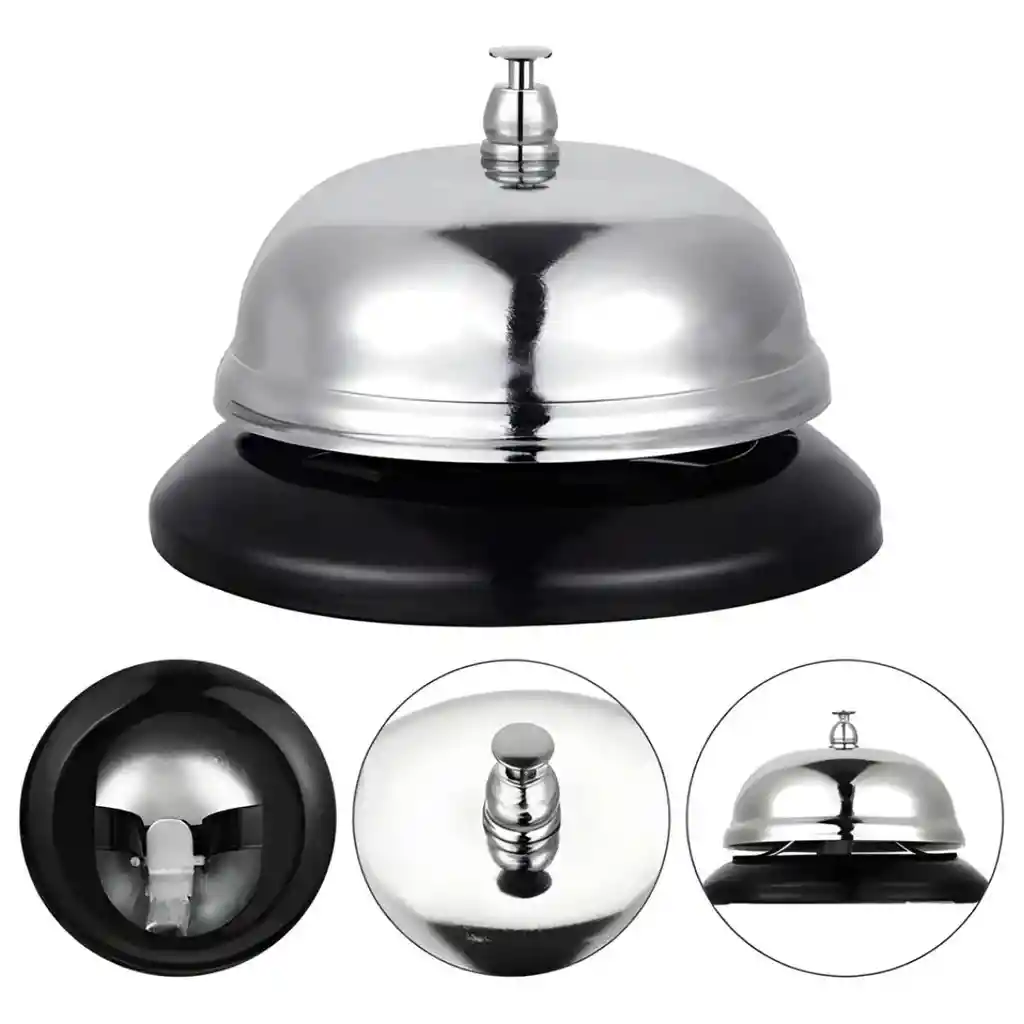 Campana Timbre De Cocina Hotel Recepción Restaurante Pedido