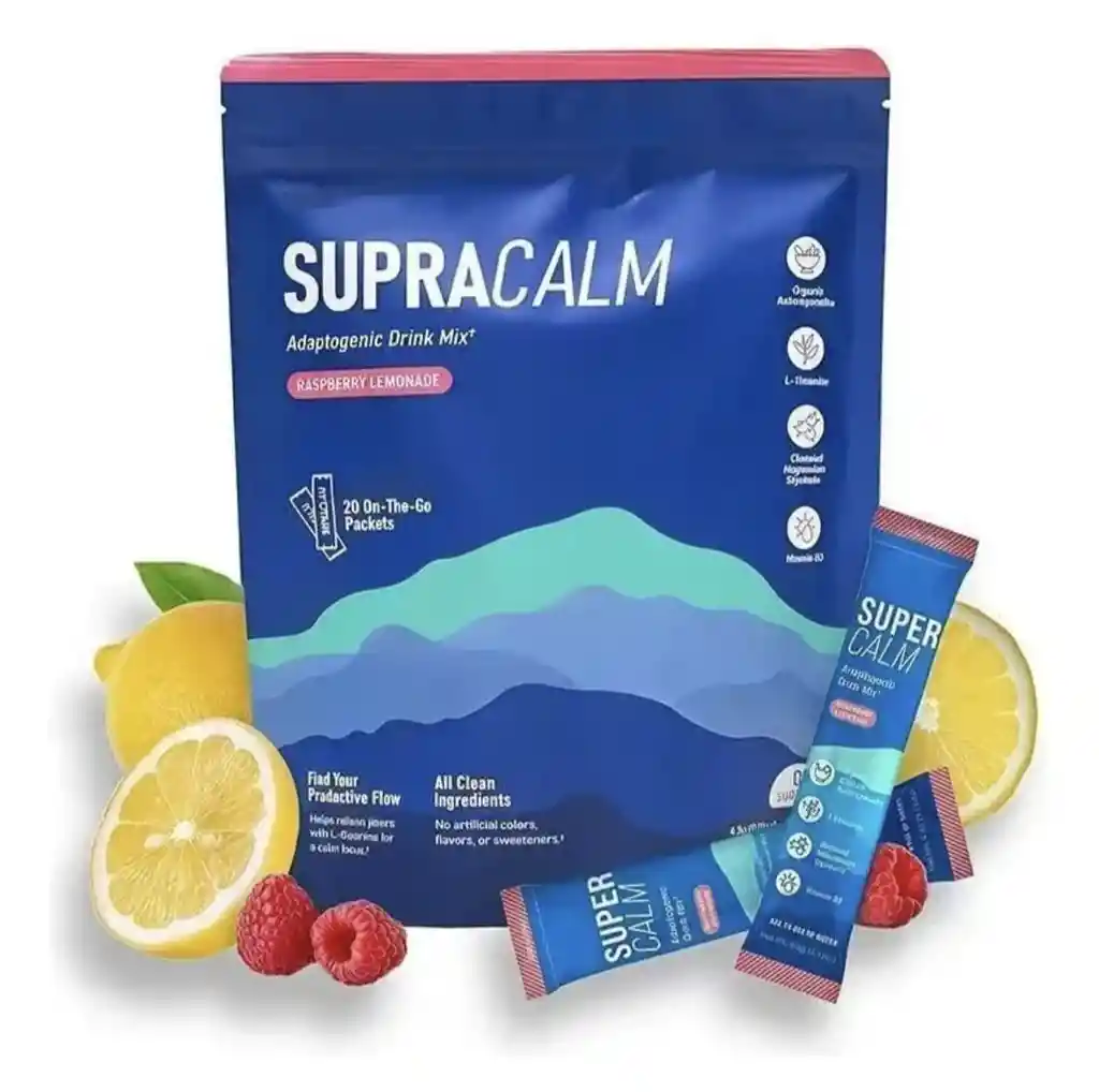 Nello Supercalm Bebida En Polvo Frambuesa Limon: Relajese,