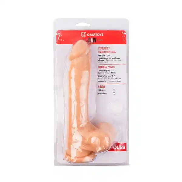 Dildo Napoles 24cm Con Ventosa