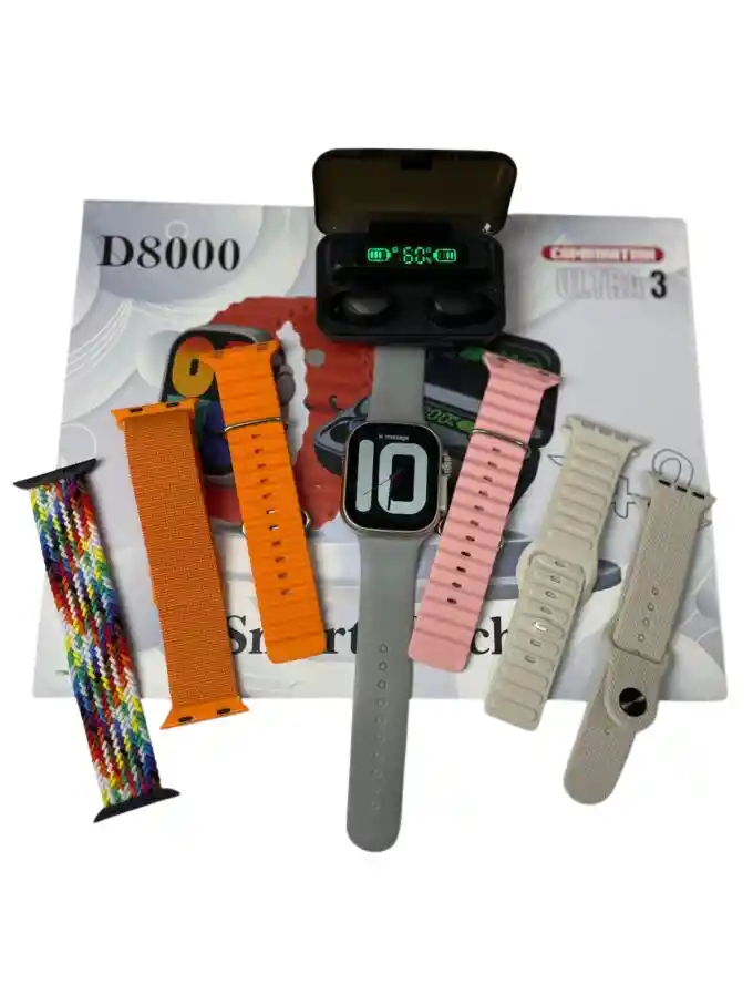 Combo Smartwatch Ultrafit D8000 Ultra 3