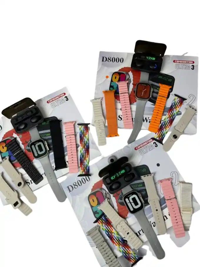 Combo Smartwatch Ultrafit D8000 Ultra 3