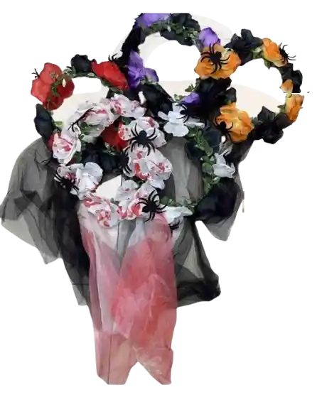 Diadema De Catrina, Economica - Halloween