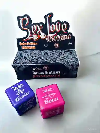 Par De Dados Eroticos Con Penitencias Juego Para Pareja