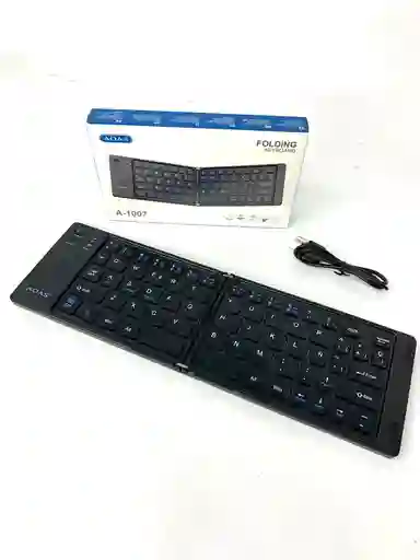 Teclado Plegable Bluetooth Inalambrico Para Tablet, Celular O Pc 📱💻