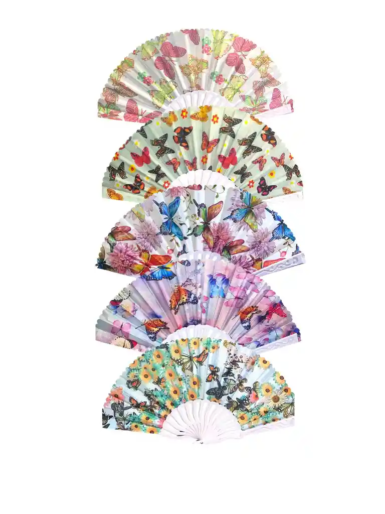 Abanicos Con Estampado