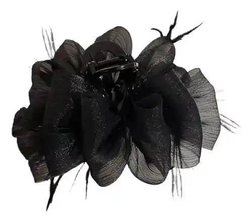 Pinza De Flor Negra