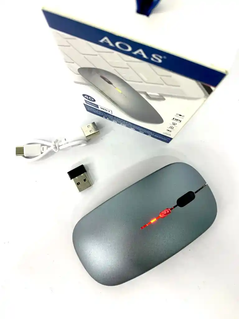 Mouse Inalambrico Bluetooth Recargable😍💻