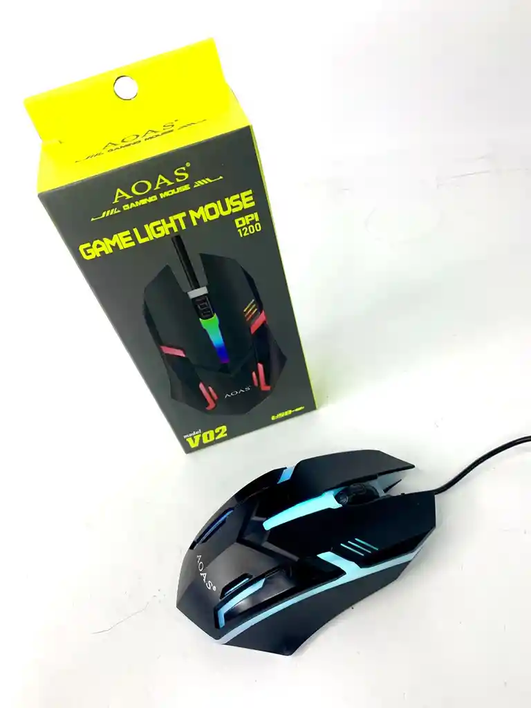 Mouse Gamer Rgb Alambrico🔥🎮🖱️