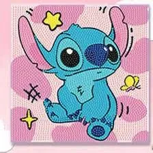 Cuadro De Pintura Con Diamantes Mediano 30 X 30 Cm Diseños Varios Infantiles