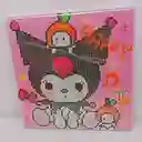 Cuadro De Pintura Con Diamantes Pequeño 20 X 20 Cm Diseños Varios Infantiles