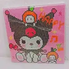 Cuadro De Pintura Con Diamantes Pequeño 20 X 20 Cm Diseños Varios Infantiles