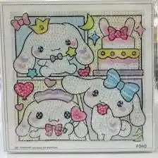 Cuadro De Pintura Con Diamantes Pequeño 20 X 20 Cm Diseños Varios Infantiles