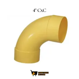 Codo Sanitario C X C 4"