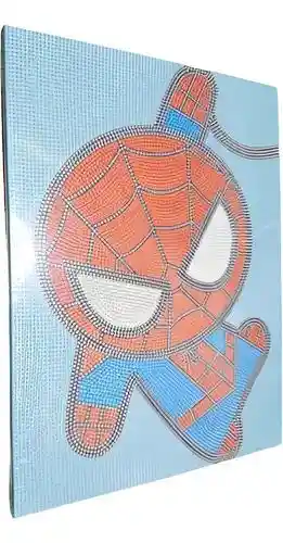 Cuadro De Pintura Con Diamantes Grande 32 X 40 Cm Diseños Varios Infantiles