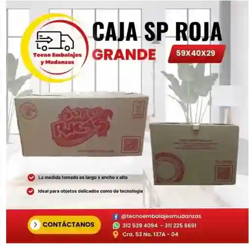 Caja Roja Mediana