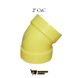 Semicodo Sanitario C X C 2"