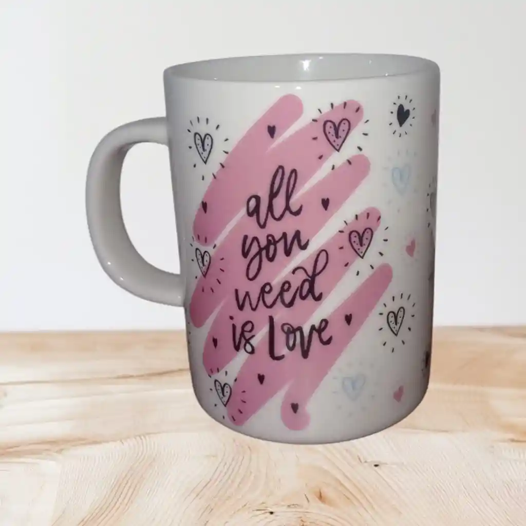 Detalle Mug En Caja De Acetato