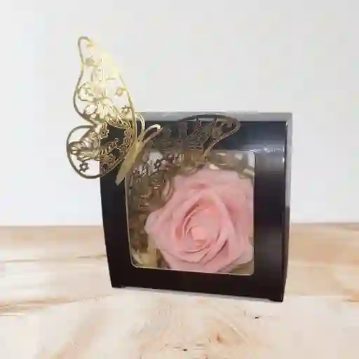 Caja Con Rosa Eterna