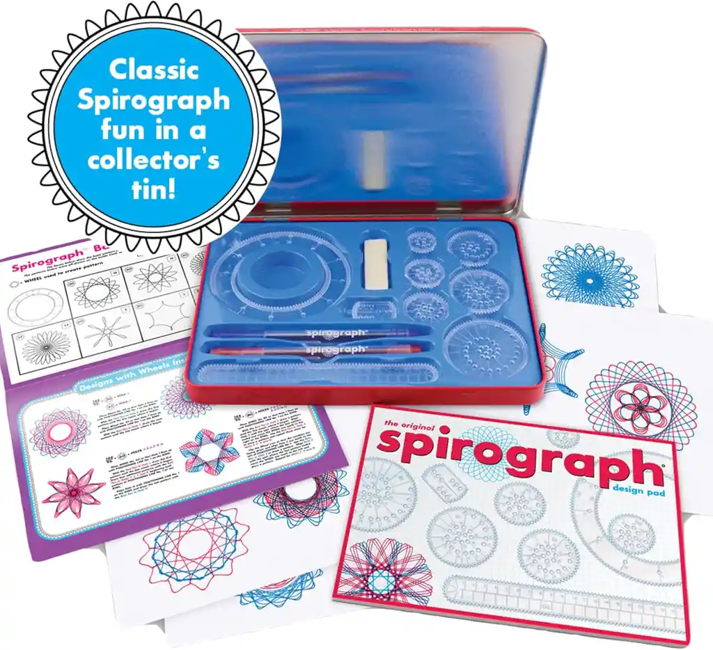 Espirografo Original Herramienta Diseño Grafico Gemometría