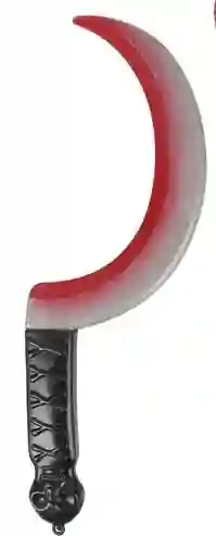 Cuchillo Plastico, Curvo - Halloween