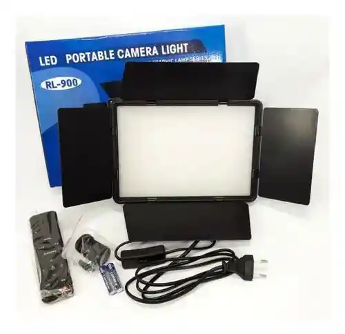 Panel Led De 30cm Profesional Con Control + Trípode