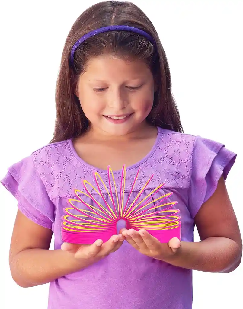 Slinky Original Plástico X1u Made In Usa Walking Spring Juego Resorte