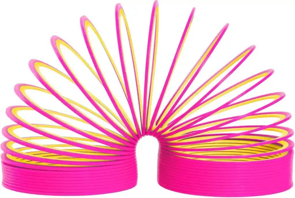 Slinky Original Plástico X1u Made In Usa Walking Spring Juego Resorte