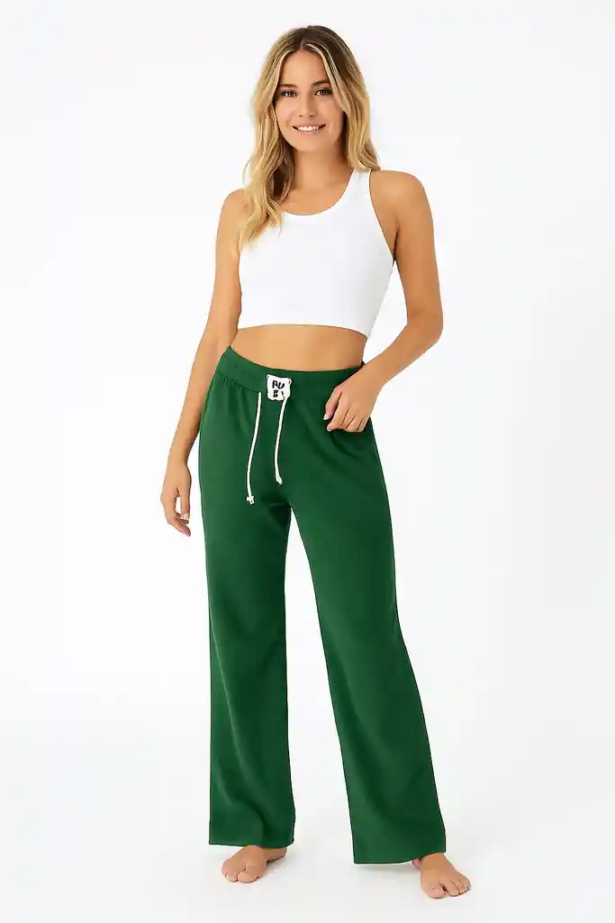Pantalon Palazzo Bota Ancha En Pana