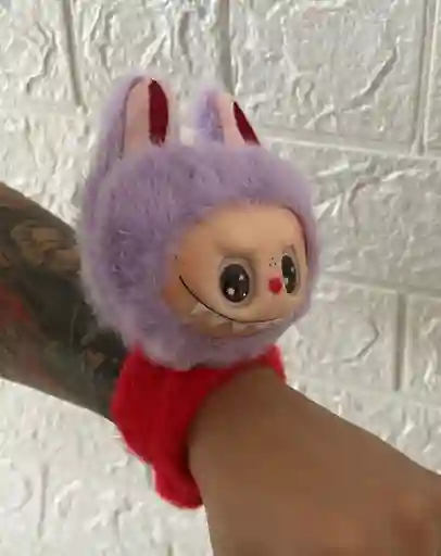 Pulcera Labubu Peluche Con Luces Y Sonido