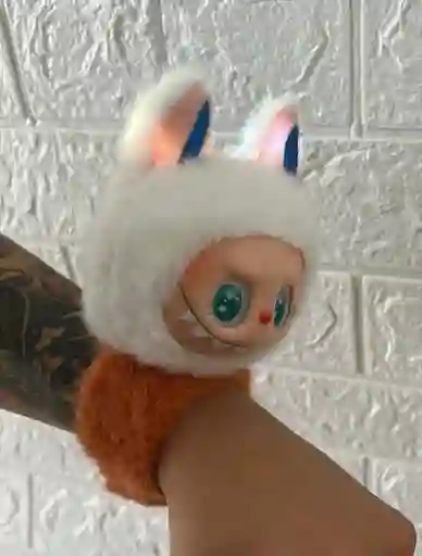 Pulcera Labubu Peluche Con Luces Y Sonido