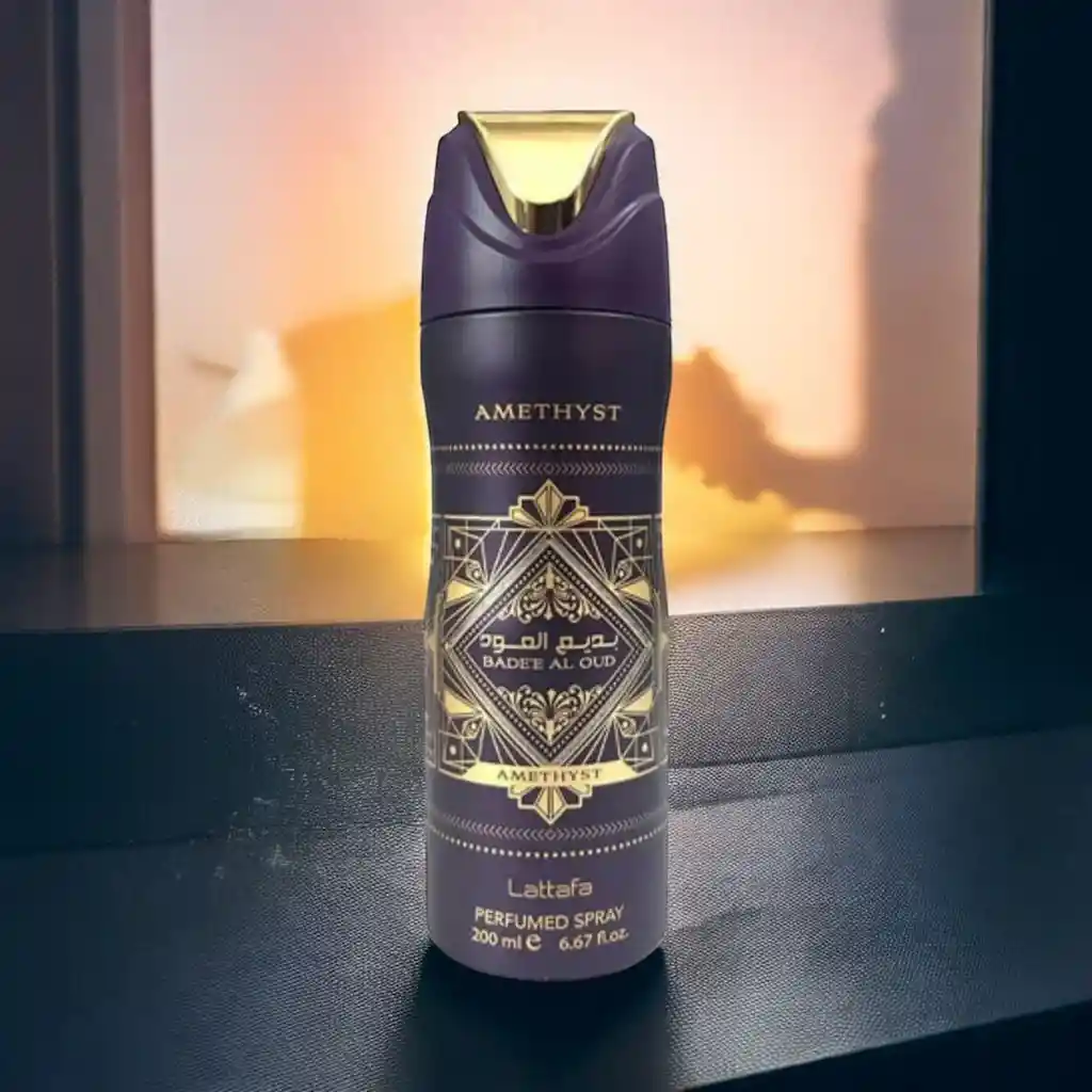 Lattafa Bade'e Al Oud Amethyst Perfume Spray Corporal 200 Ml