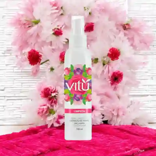 Crema Limpiadora Extracto De Rosas Vitú 150ml Limpieza Día Y Noche