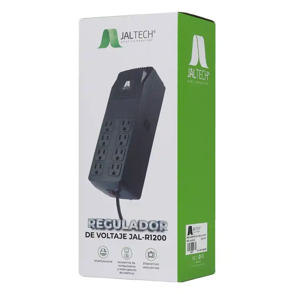 Regulador De Voltaje Jal-r1200