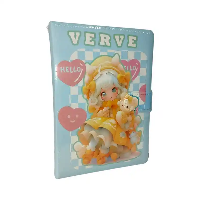 Agenda Mediana Relieve Con Broche