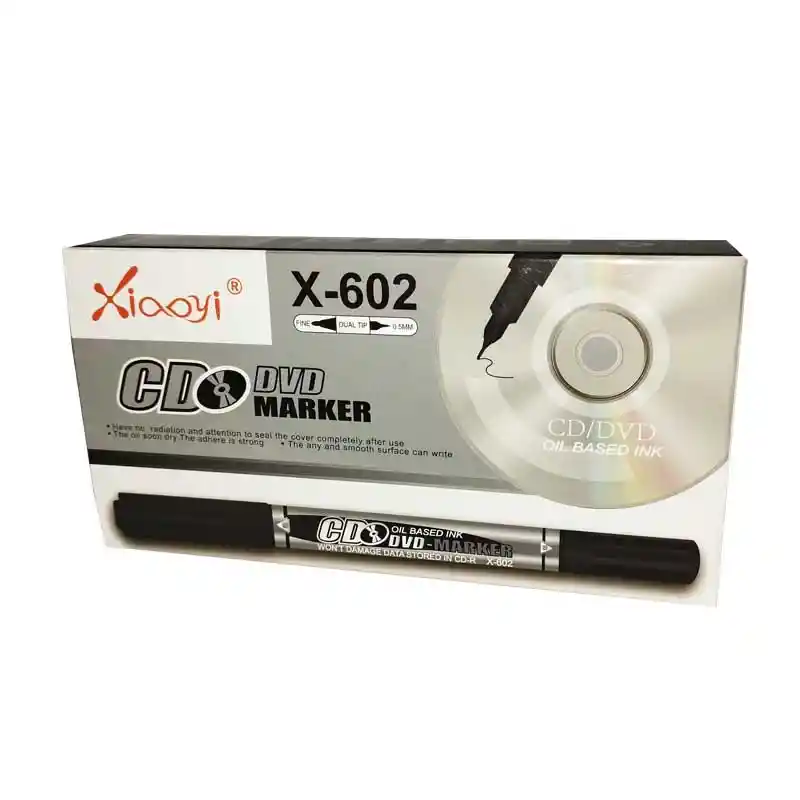 Marcador Borrable Doble Punta Cd Xiaoyi X 12
