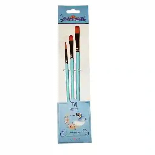 Pincel Estuche 3 Und Pastel Meite
