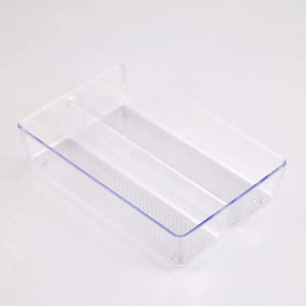 Organizador Plasticforte Nev 15x5x23cm Translucido Plastico