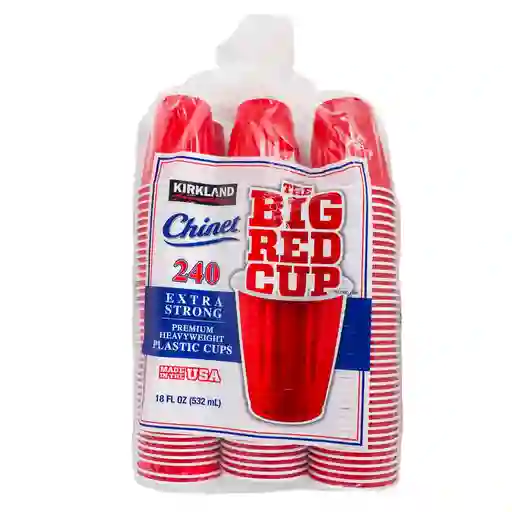Vasos Desehables Rojos