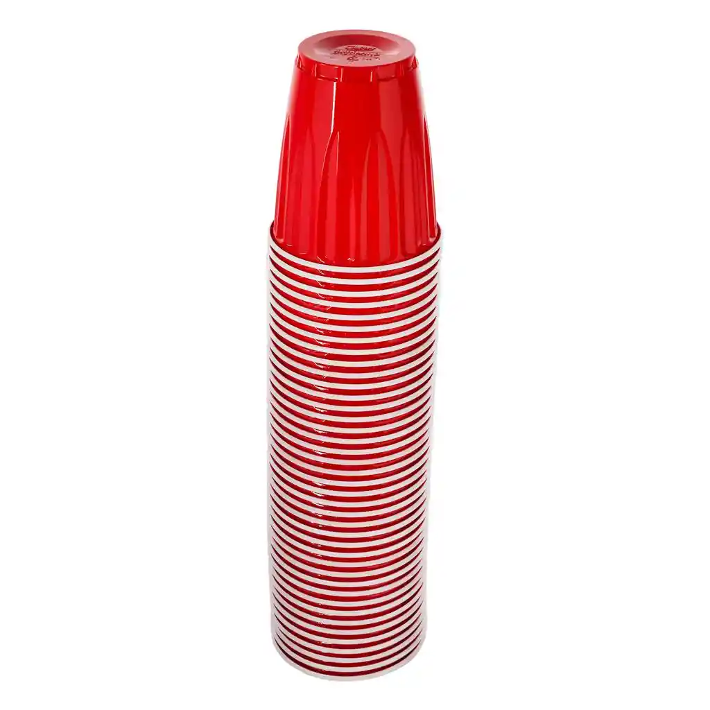 Vasos Desehables Rojos
