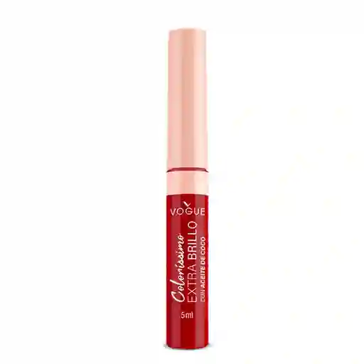 Labial Vogue Coloríssimo Extra Brillo En El Tono Daiquirí 5ml