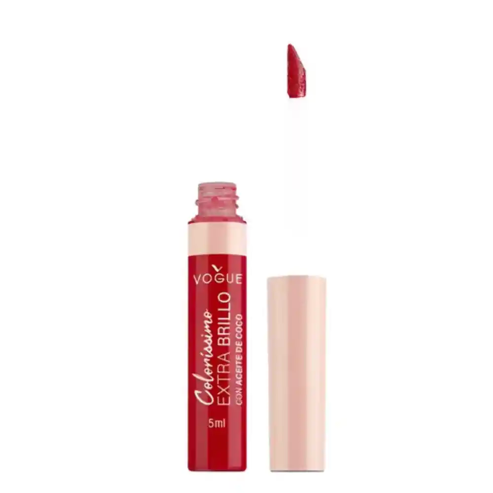 Labial Vogue Coloríssimo Extra Brillo En El Tono Daiquirí 5ml