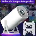 Proyector Consola Retro 2 Mandos Inalámbricos 4k