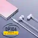 Audifonos Hd Earphones Tipo Chupa Pzx 1562