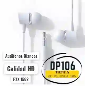 Audifonos Hd Earphones Tipo Chupa Pzx 1562
