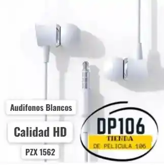 Audifonos Hd Earphones Tipo Chupa Pzx 1562