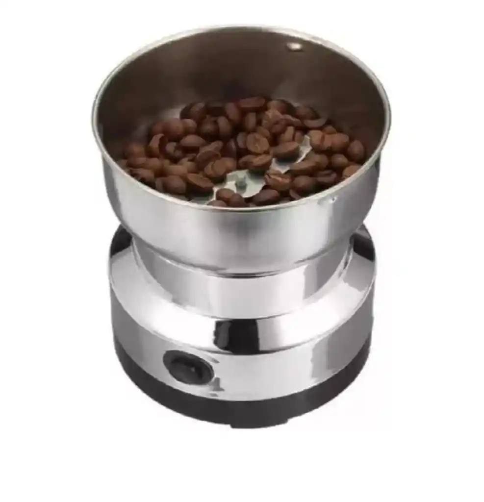 Molino De Café Electrico Y Cafetera Italiana 6 Tazas