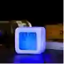 Reloj Digital Led Cubo Multicolor K01